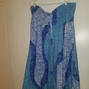 Convertible dress and skirt. Size large Hawaiian p